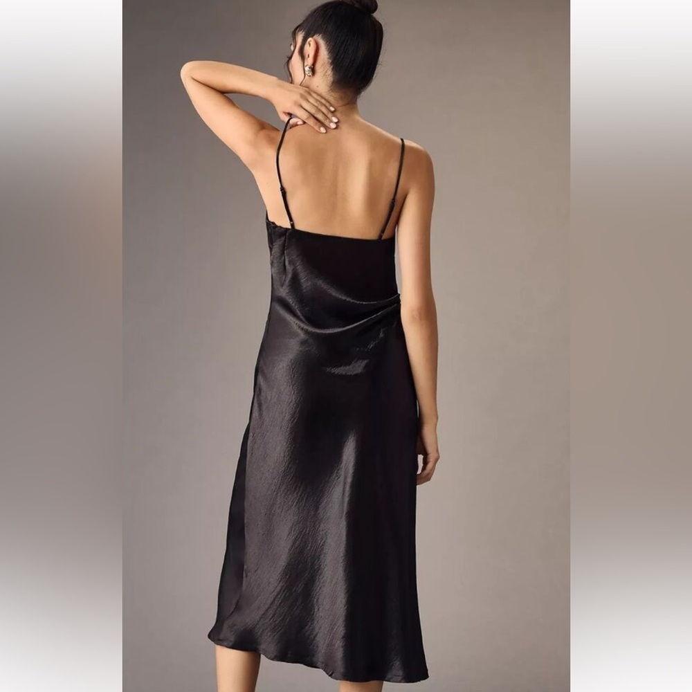 Anthropologie Cowl-Neck Slip Dress | worn once - Picture 6 of 8